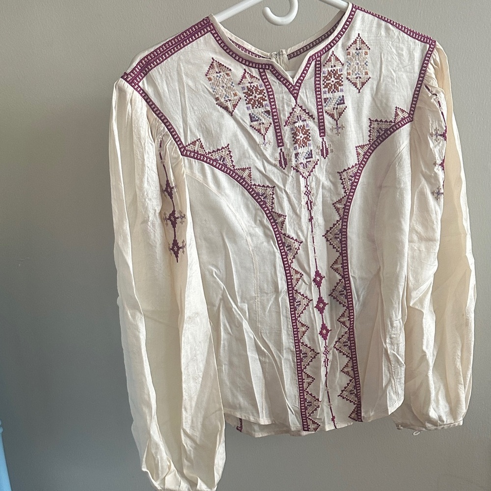 Isabel Marant Embroidered Blouse
